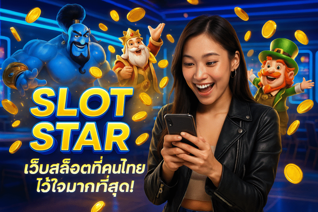 SLOT STAR เว็บสล็อตที่คนไทยไว้ใจมากที่สุด
